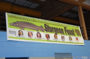 Banner from the 2009 Sturgeon Feast & Celebration