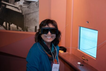 Janice Rice at the H.H. Bennett Studio